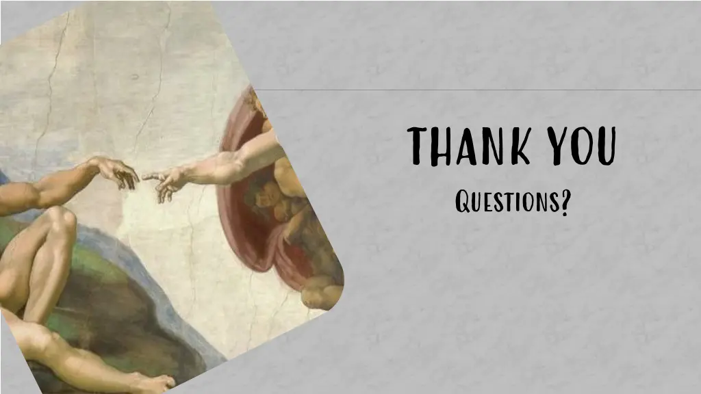 thank you questions