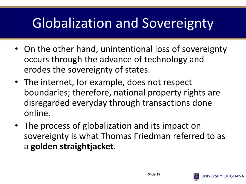 globalization and sovereignty