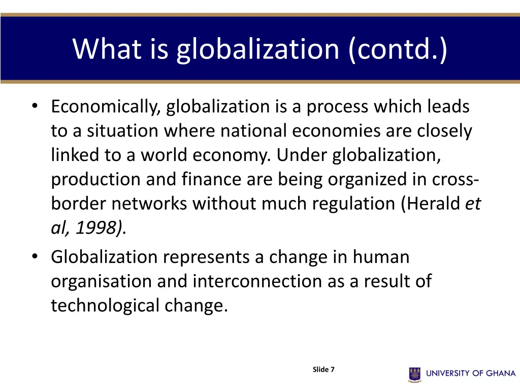 what is globalization contd