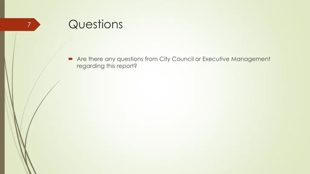 questions