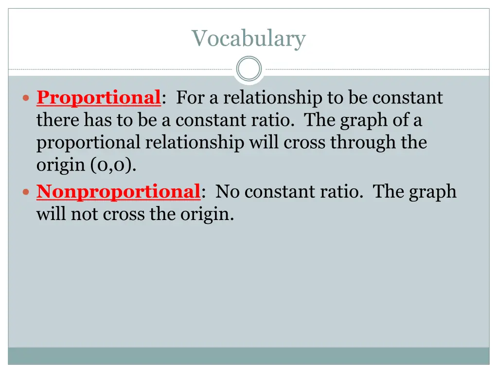 vocabulary