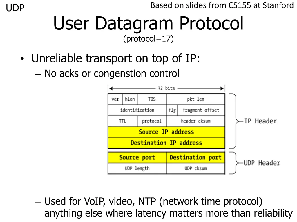 based on slides from cs155 at stanford 2
