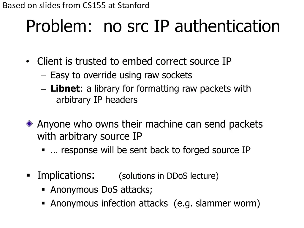 based on slides from cs155 at stanford 3