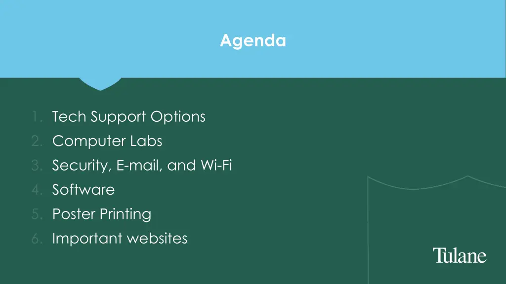 agenda