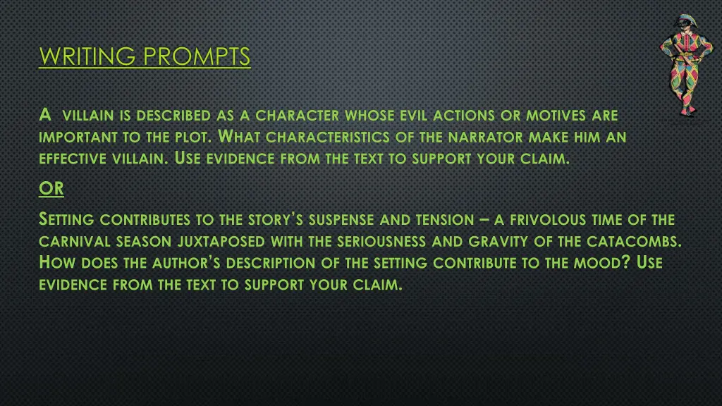 writing prompts