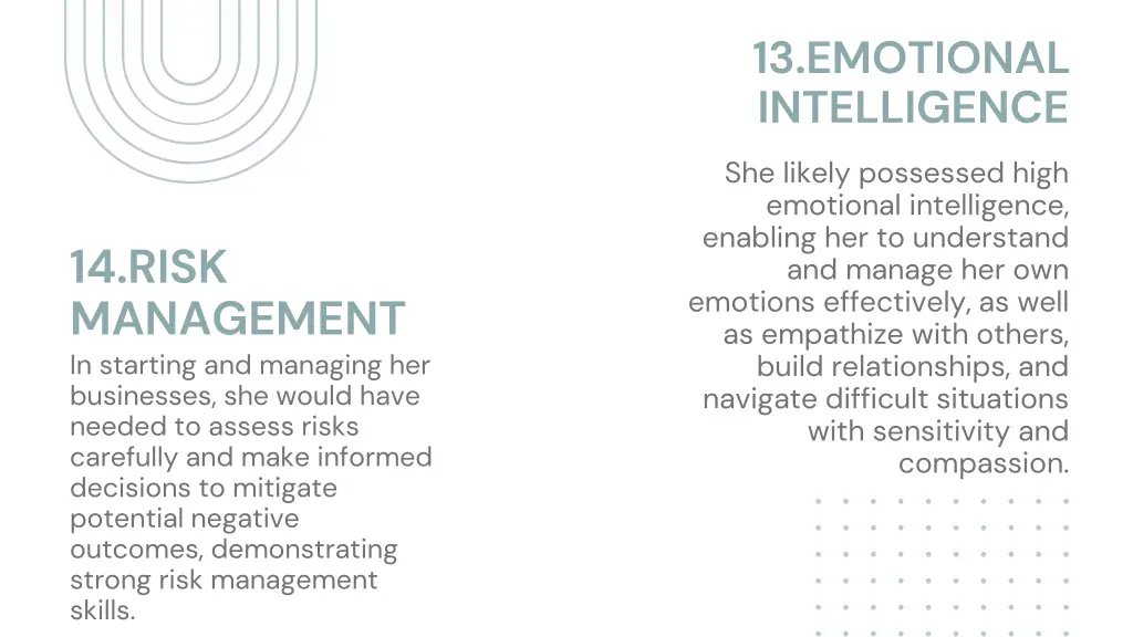 13 emotional intelligence