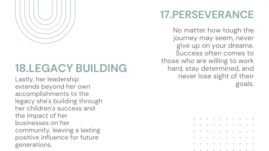 17 perseverance