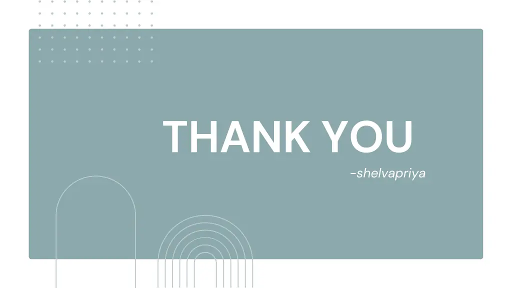 thank you