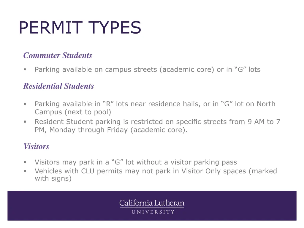 permit types