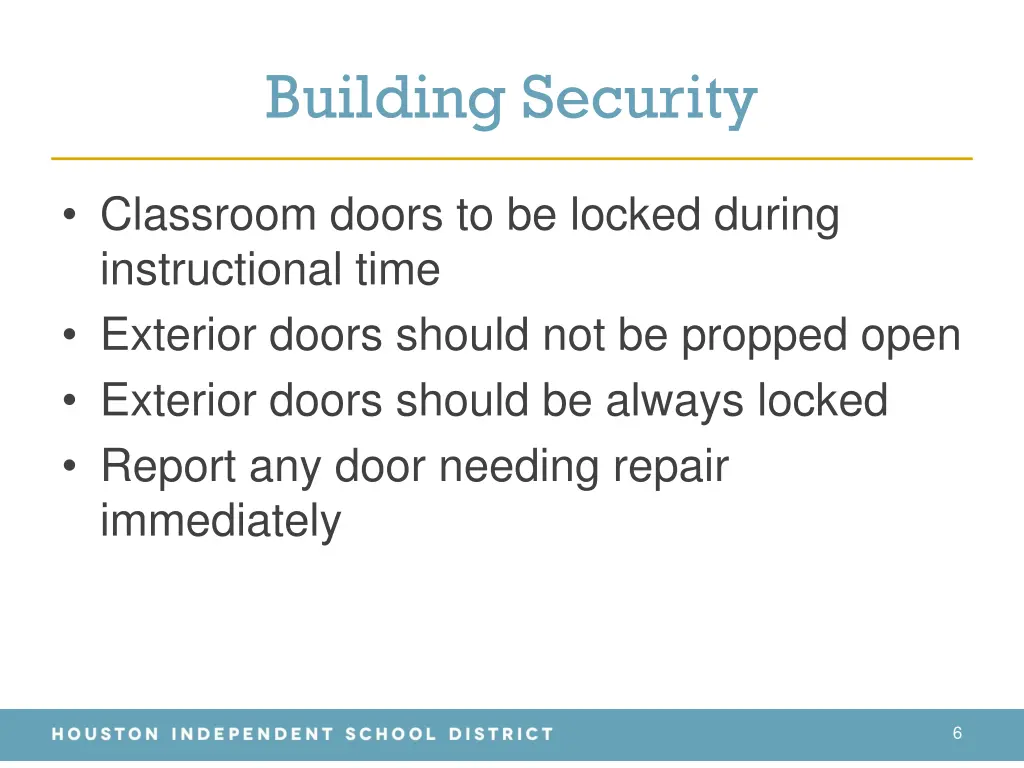 building security