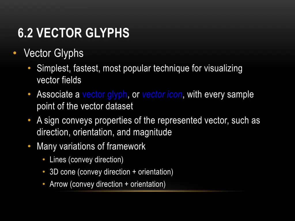 6 2 vector glyphs