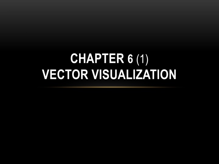 chapter 6 1 vector visualization