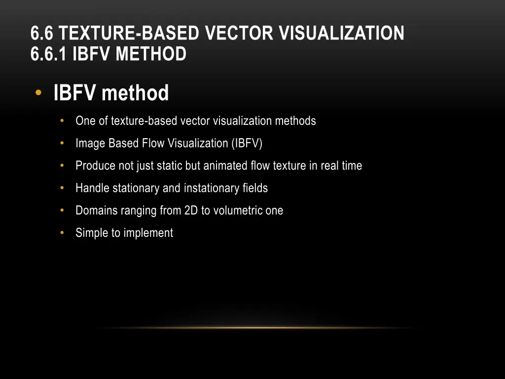 6 6 texture based vector visualization 6 6 1 ibfv