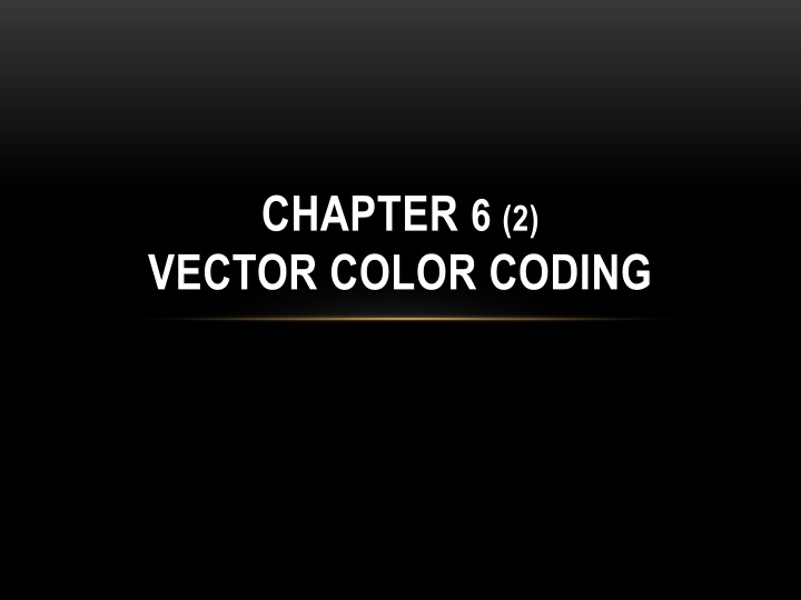 chapter 6 2 vector color coding