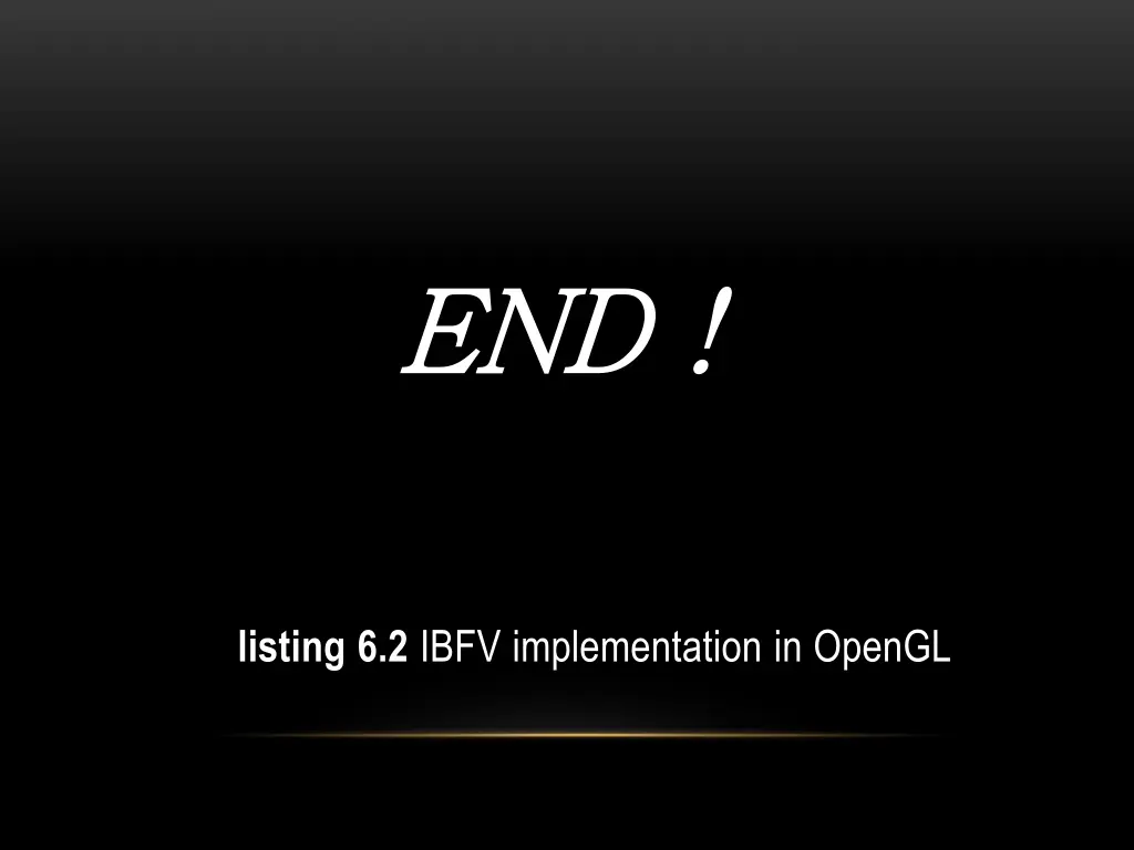 end end