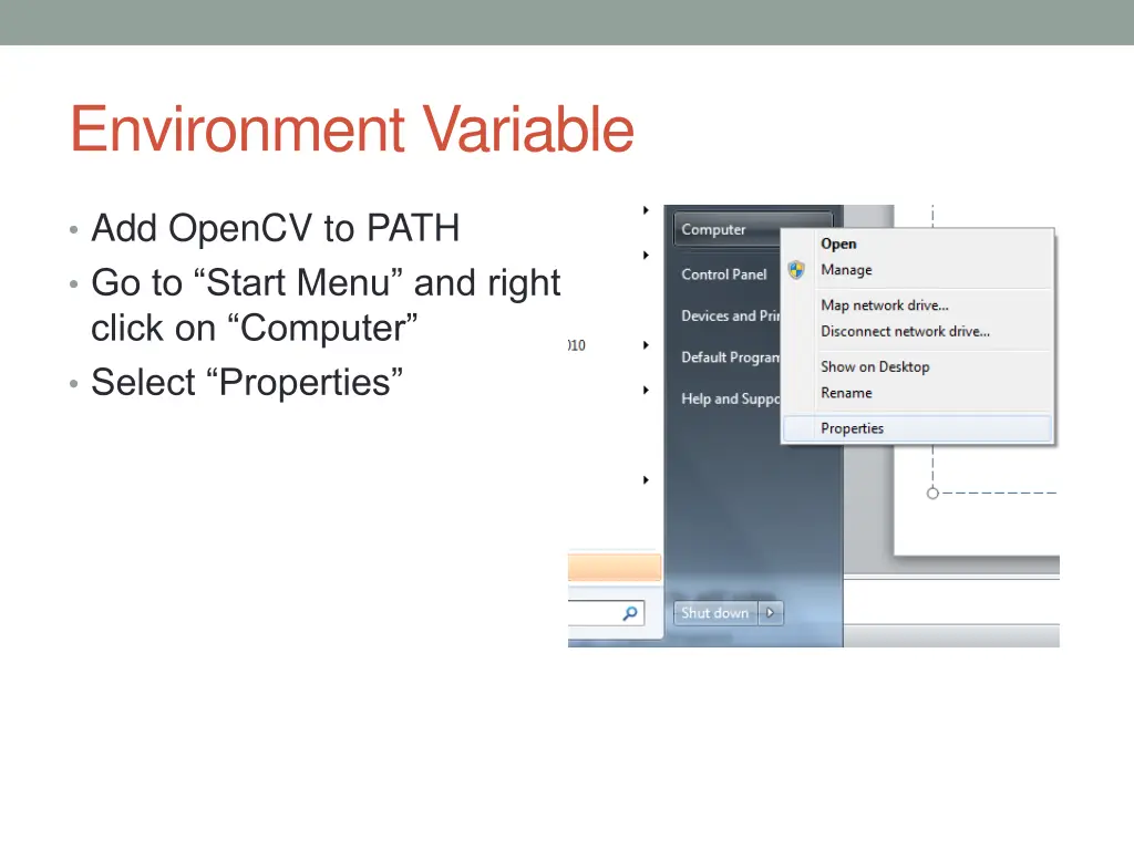environment variable