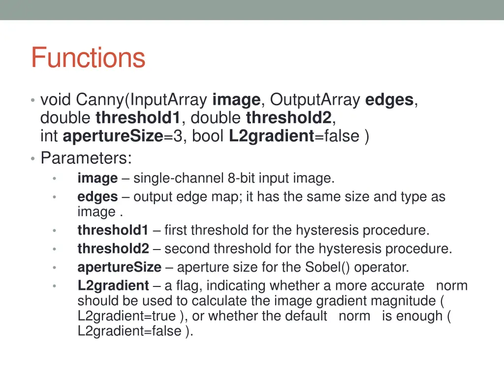 functions