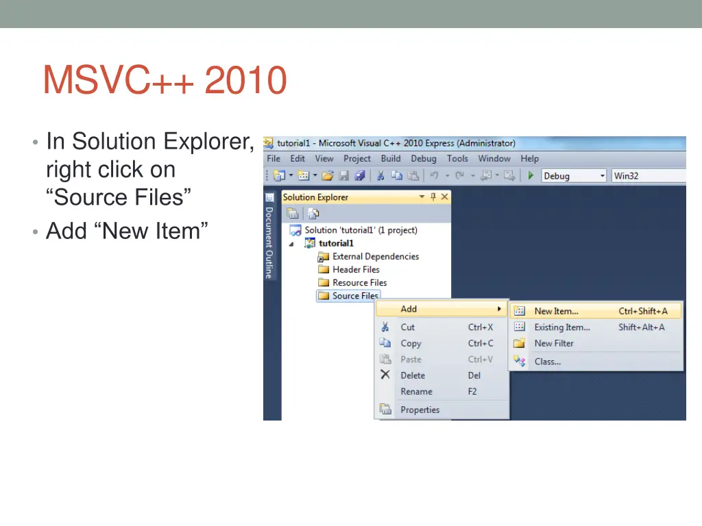 msvc 2010 5
