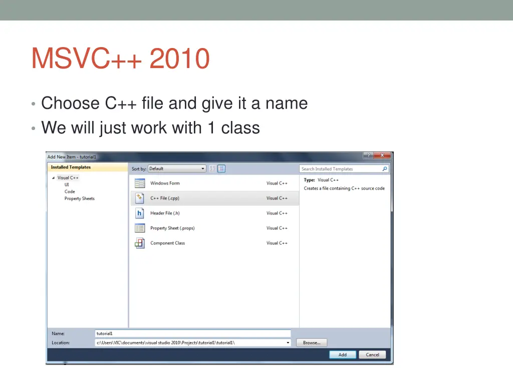 msvc 2010 6