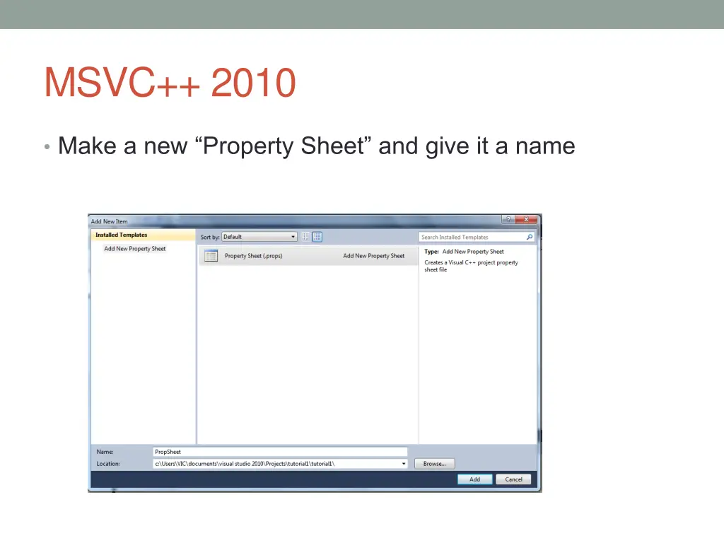 msvc 2010 9