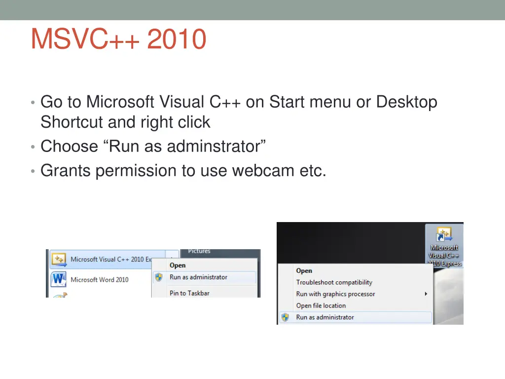 msvc 2010