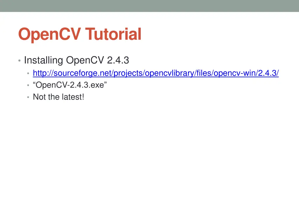 opencv tutorial 2
