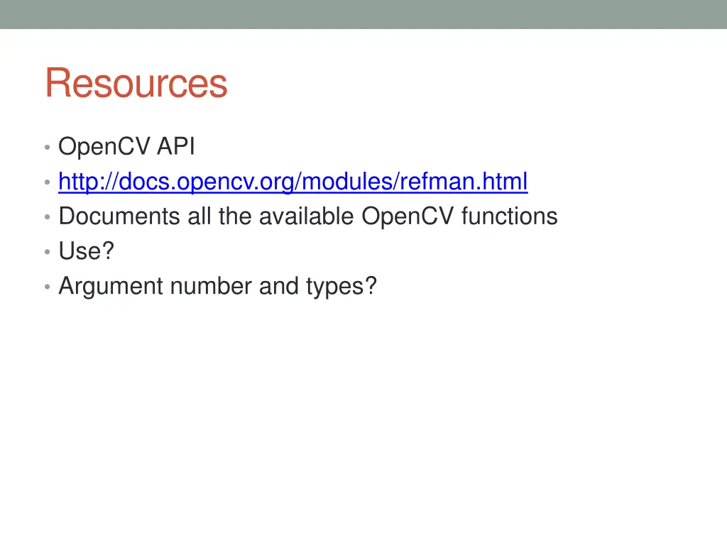 resources