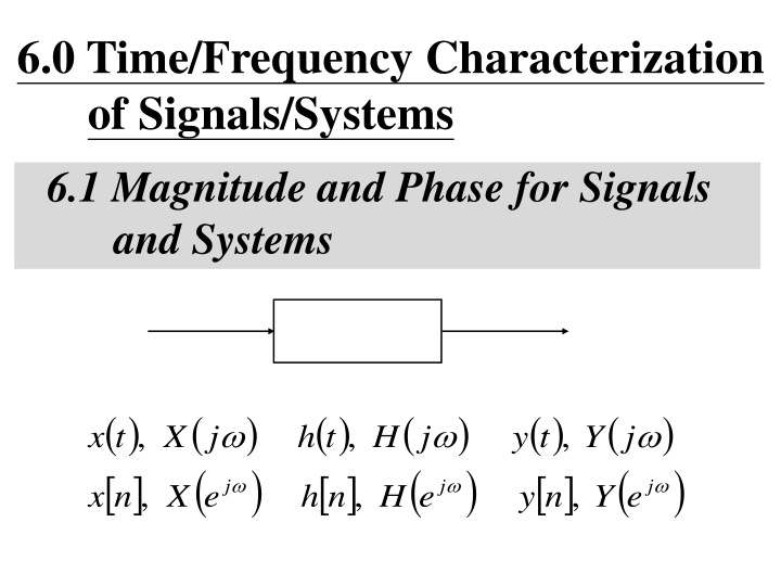 6 0 time frequency characterization of signals