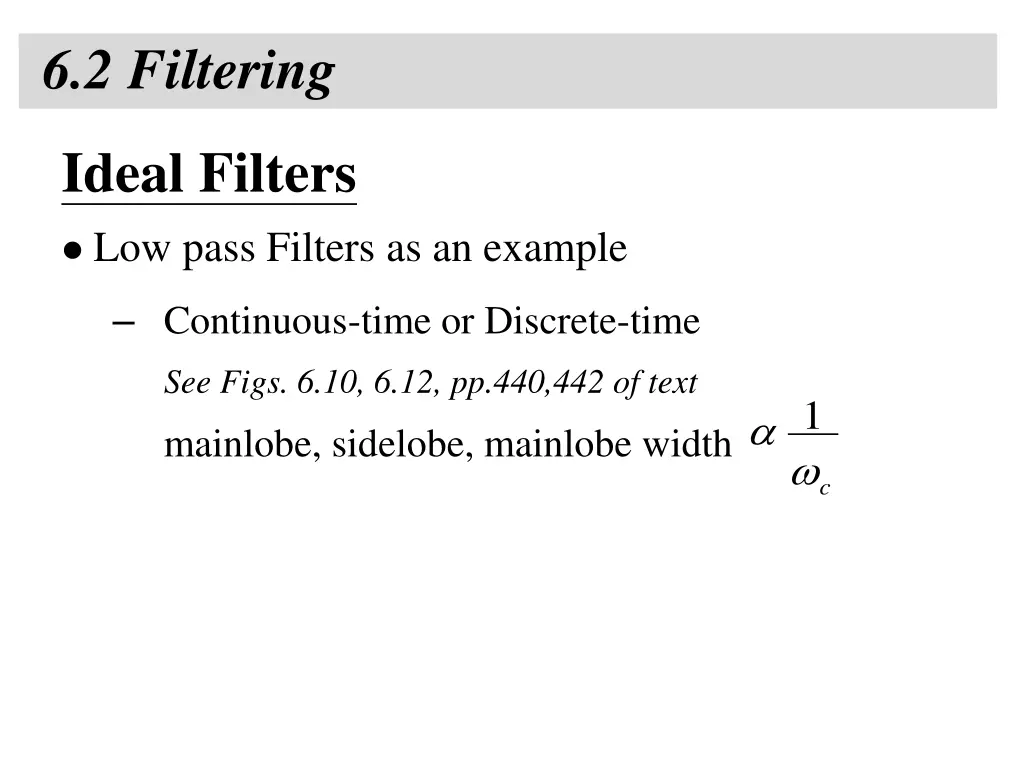 6 2 filtering