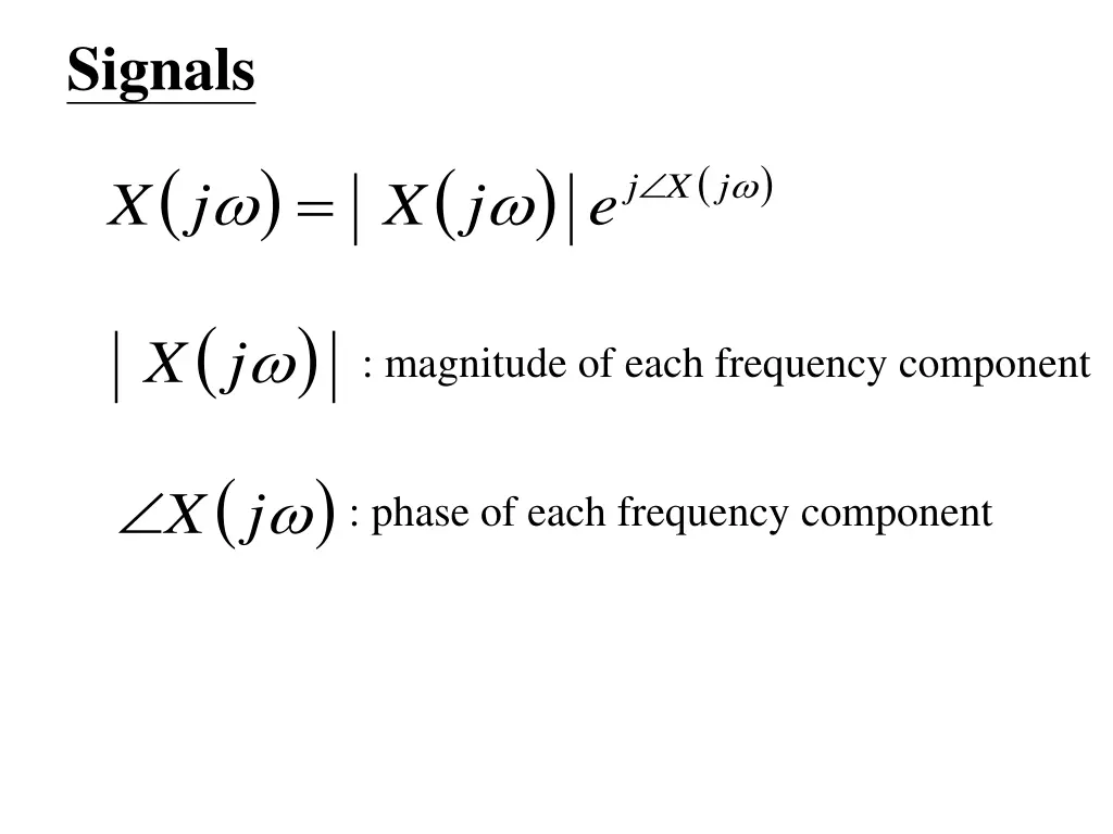 signals
