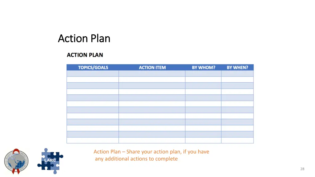 action plan action plan