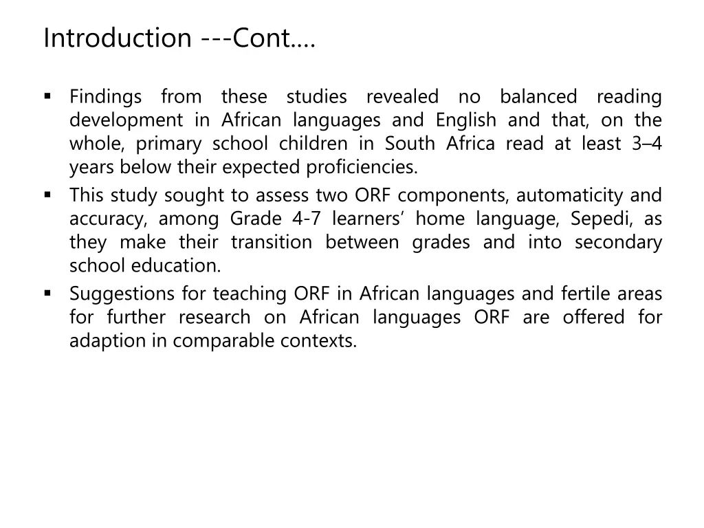 introduction cont