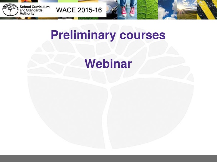 preliminary courses