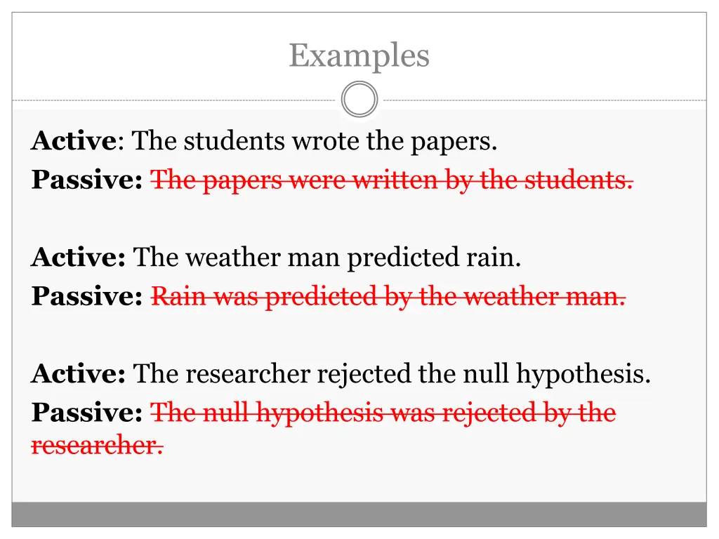examples
