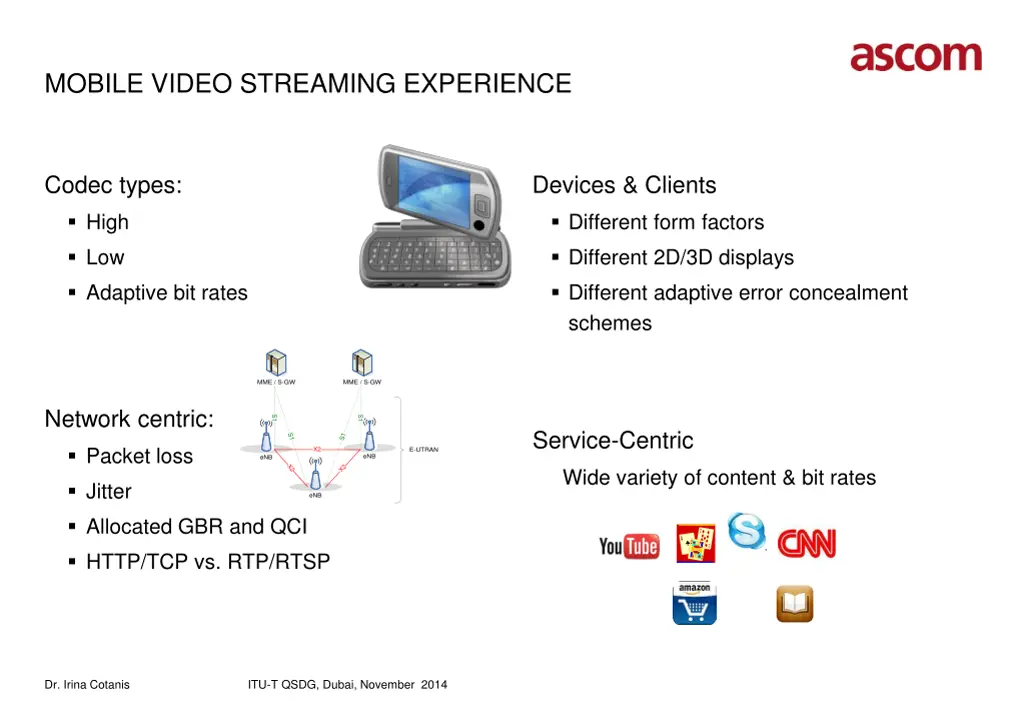 mobile video streaming experience