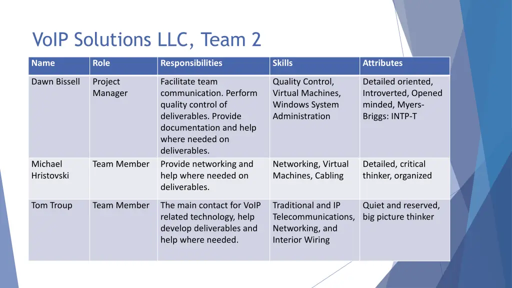 voip solutions llc team 2