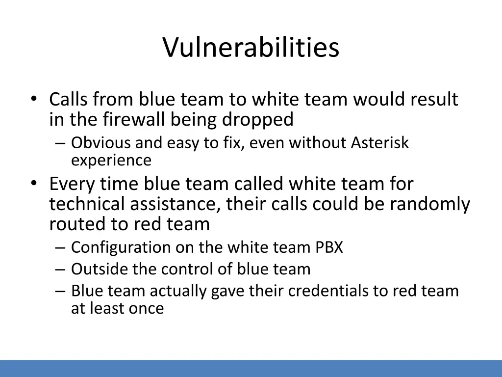 vulnerabilities