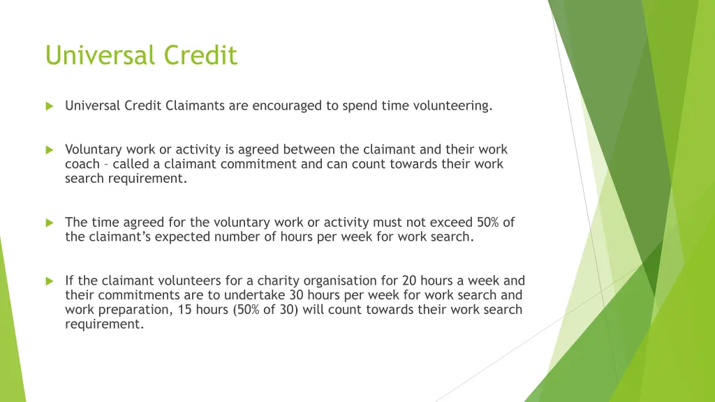 universal credit