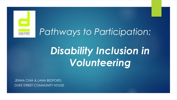pathways to participation