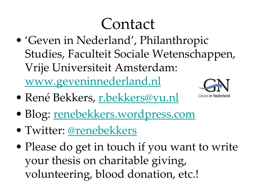 contact