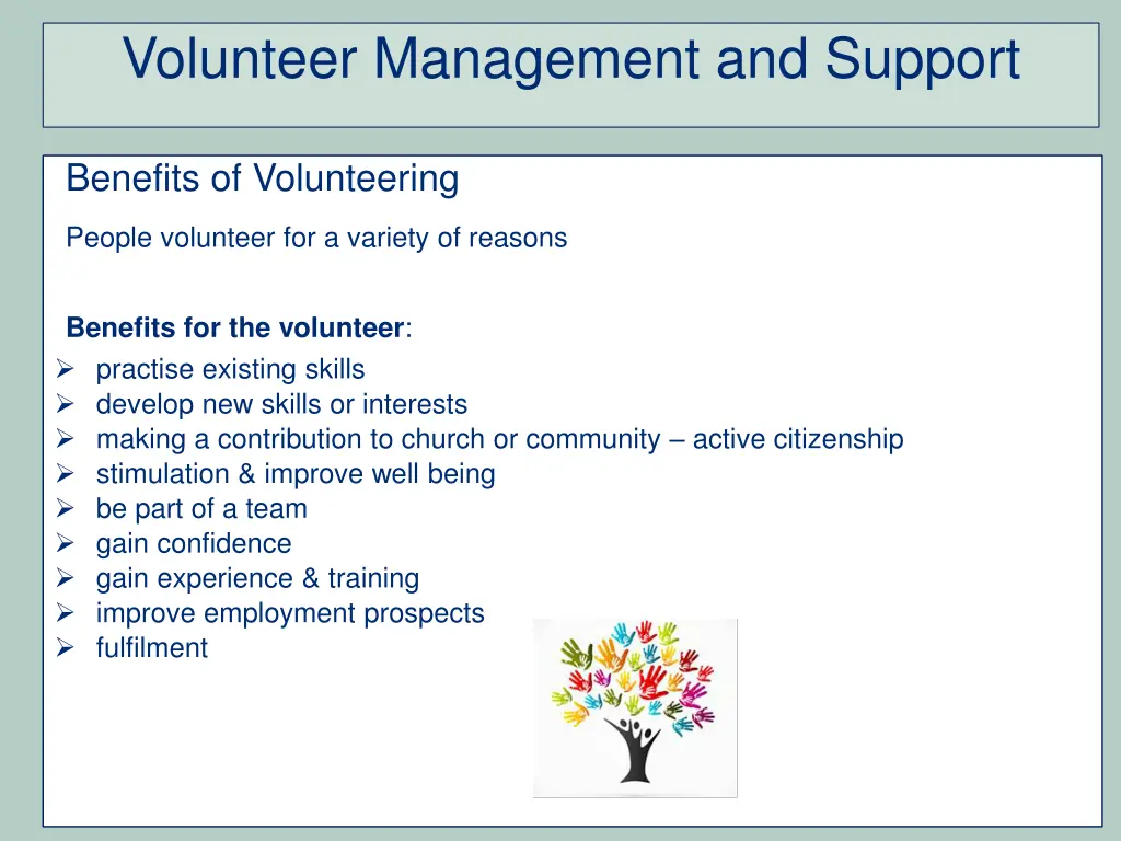 volunteer management and support 1