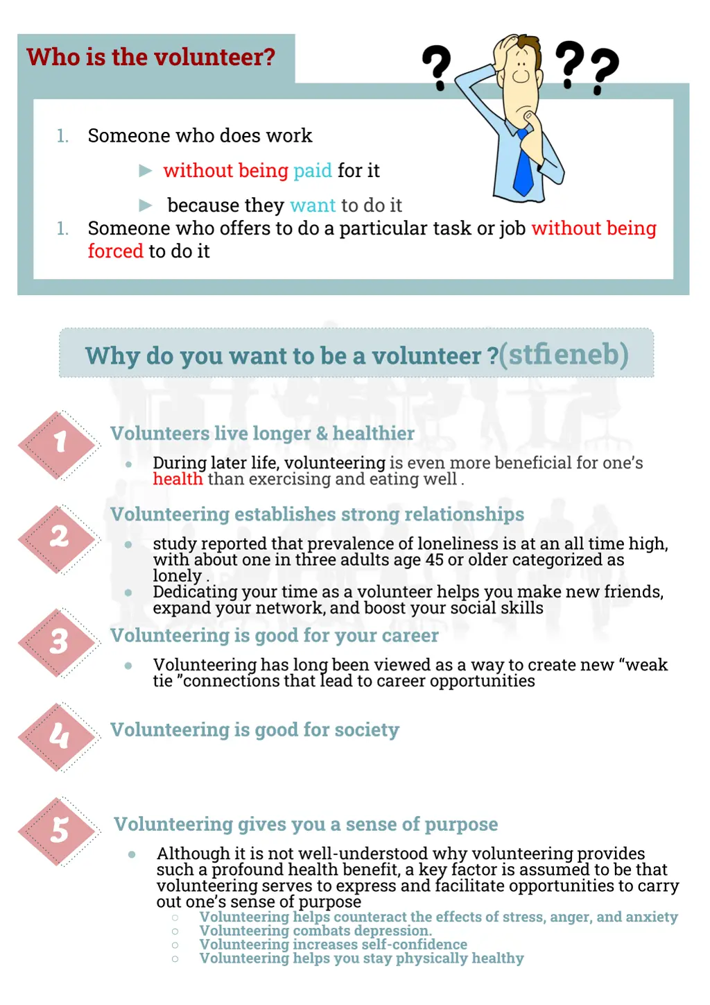 who is the volunteer