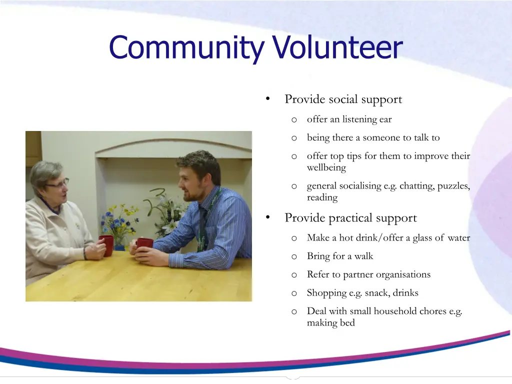 community volunteer
