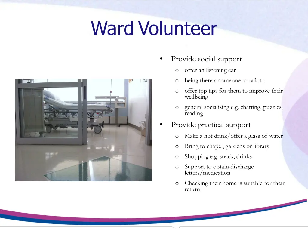 ward volunteer