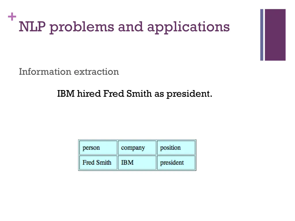 nlp problems and applications 8
