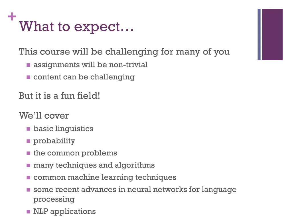 what to expect