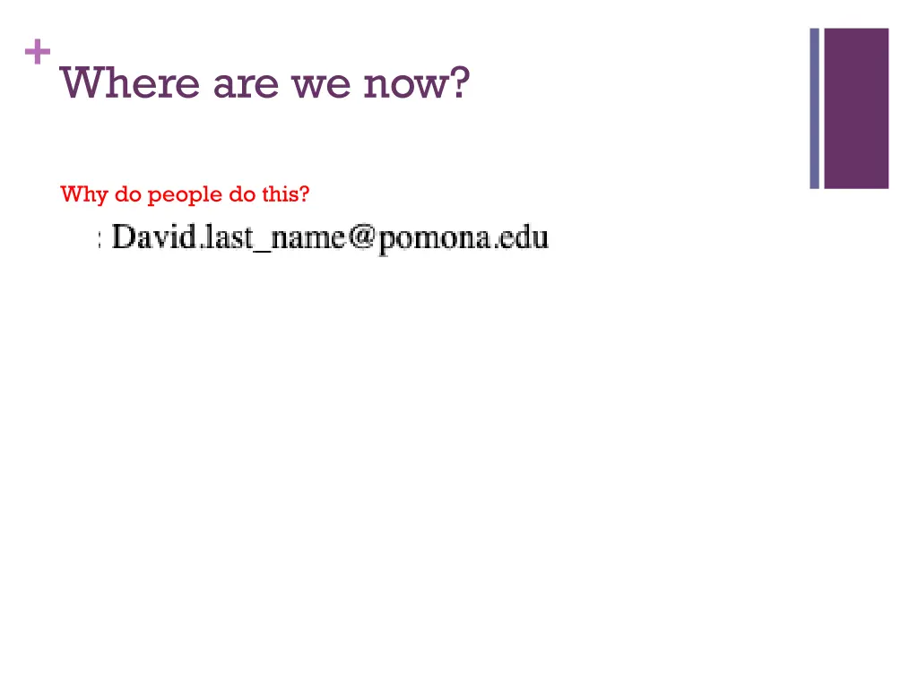 where are we now 6