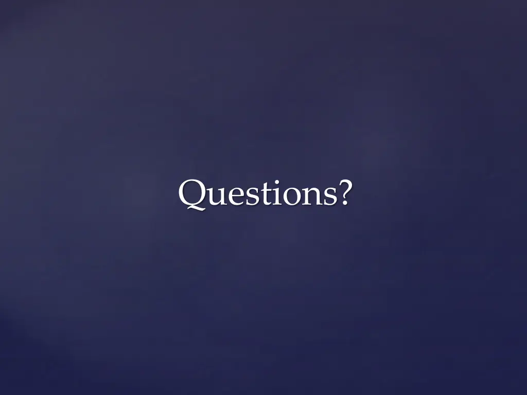 questions