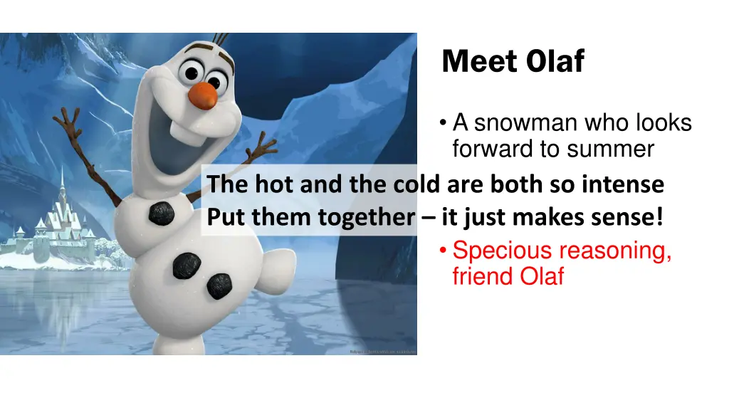 meet olaf