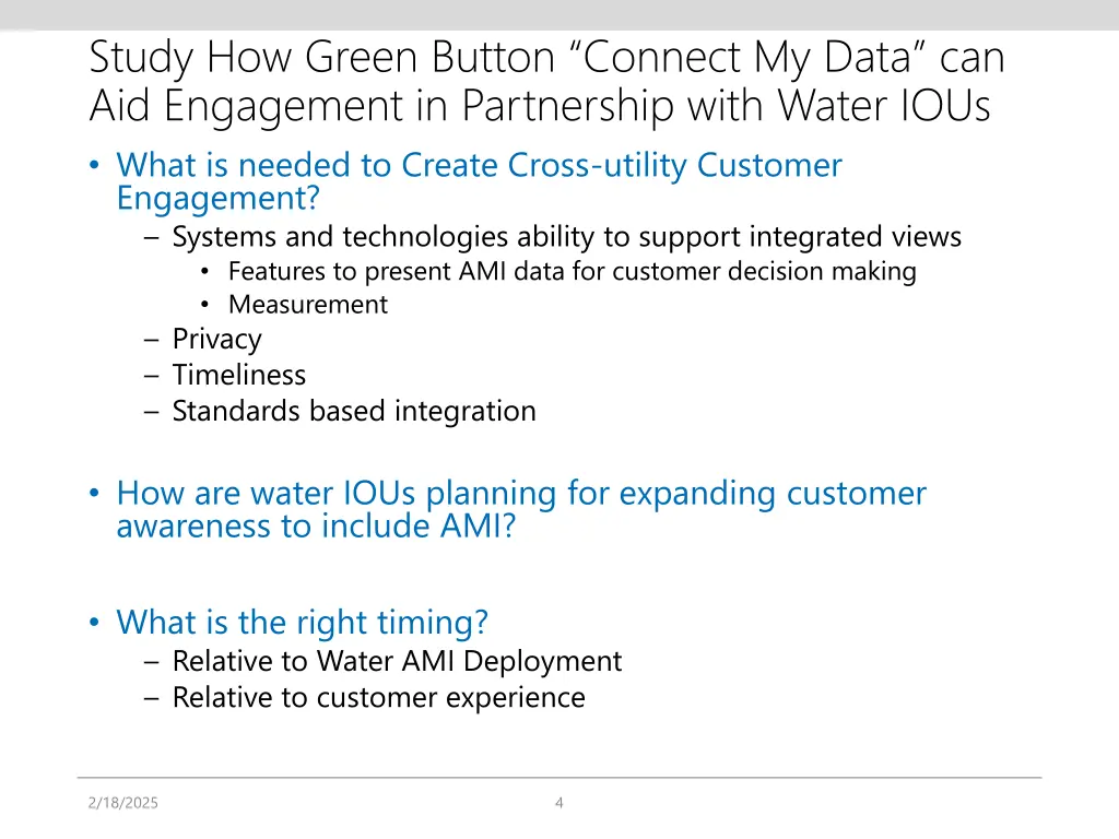 study how green button connect my data